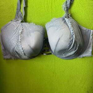 Cacique Lace Underwire Bra - blue